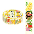 World Craft Washi Tape - Melting Cheese (Vertical Series)