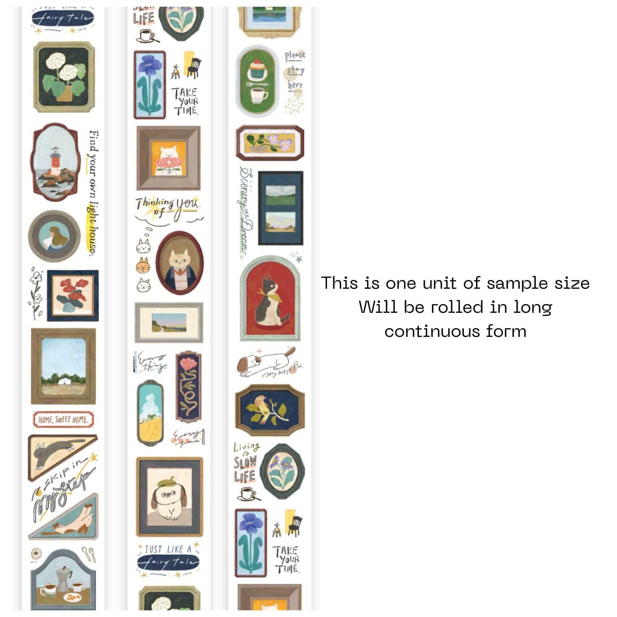 Ours PET Tape - A Walk in the Gallery (sample size)