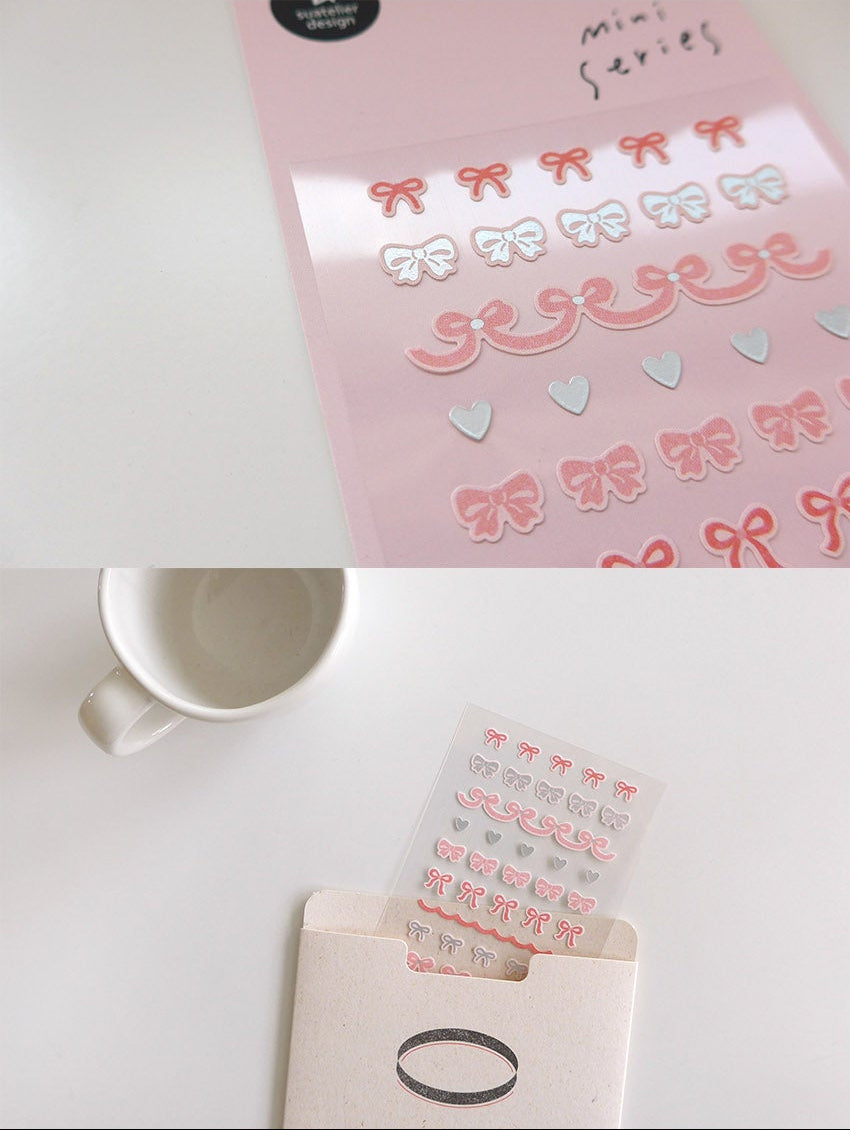 Suatelier Design Mini Series Stickers - Ribbon Deco. 13