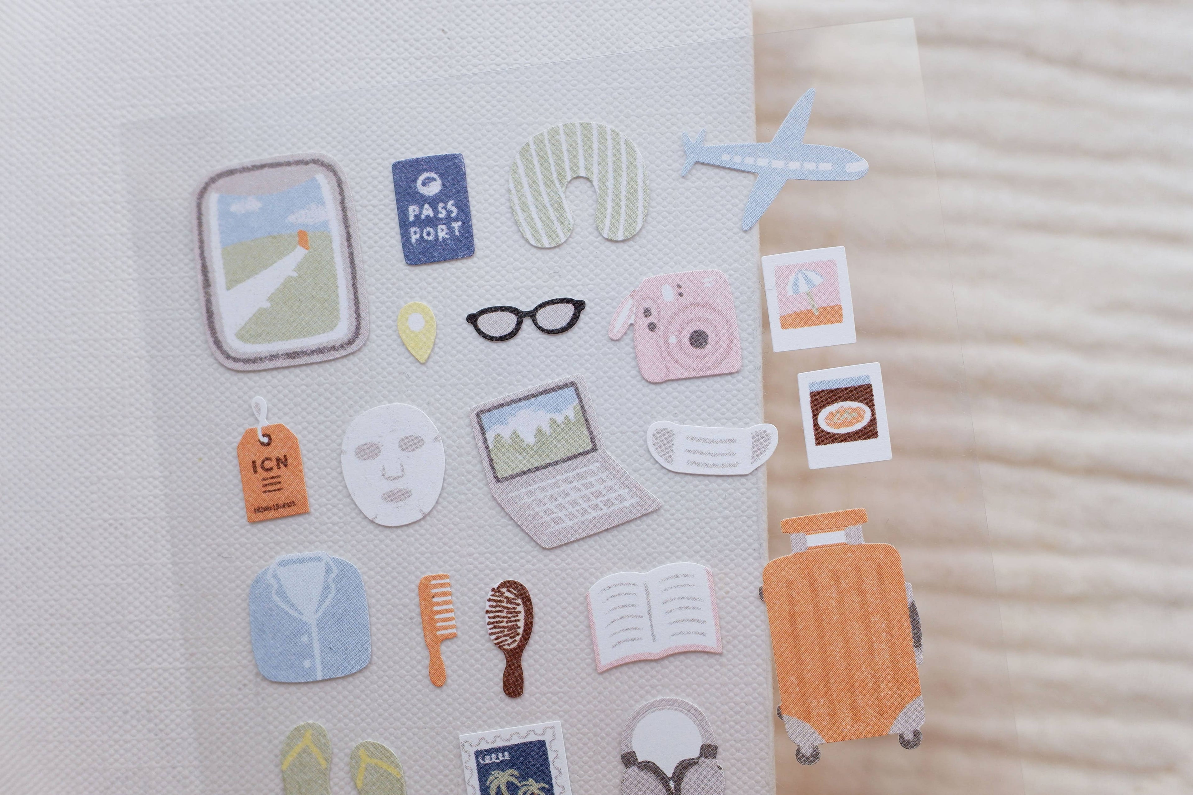 Suatelier Design Daily Deco Stickers - 1199 Happy Journey