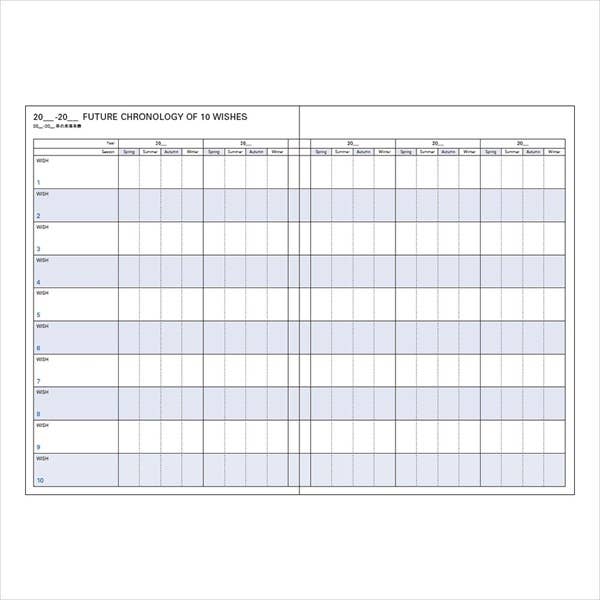 Mark's Inc Undated Five Years Diary