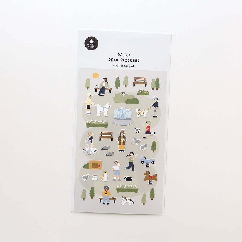 Suatelier Design Daily Deco Stickers - 1172 In the park