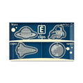 Midori Etching E-Clips - Outer space