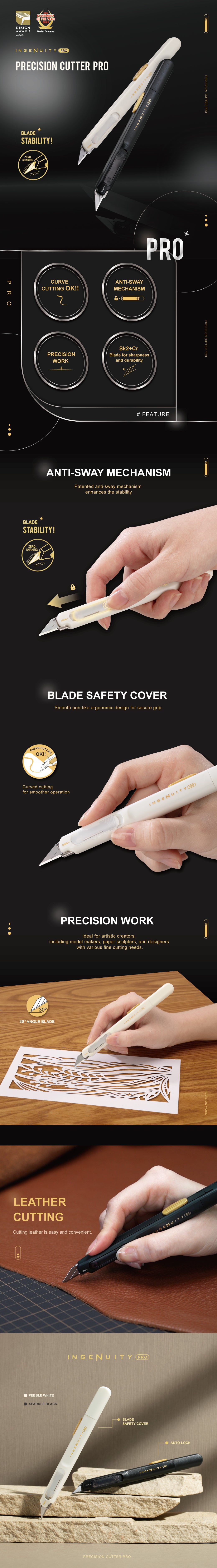 SDI Craft Knife - Ingenuity Precision Cutter Pro