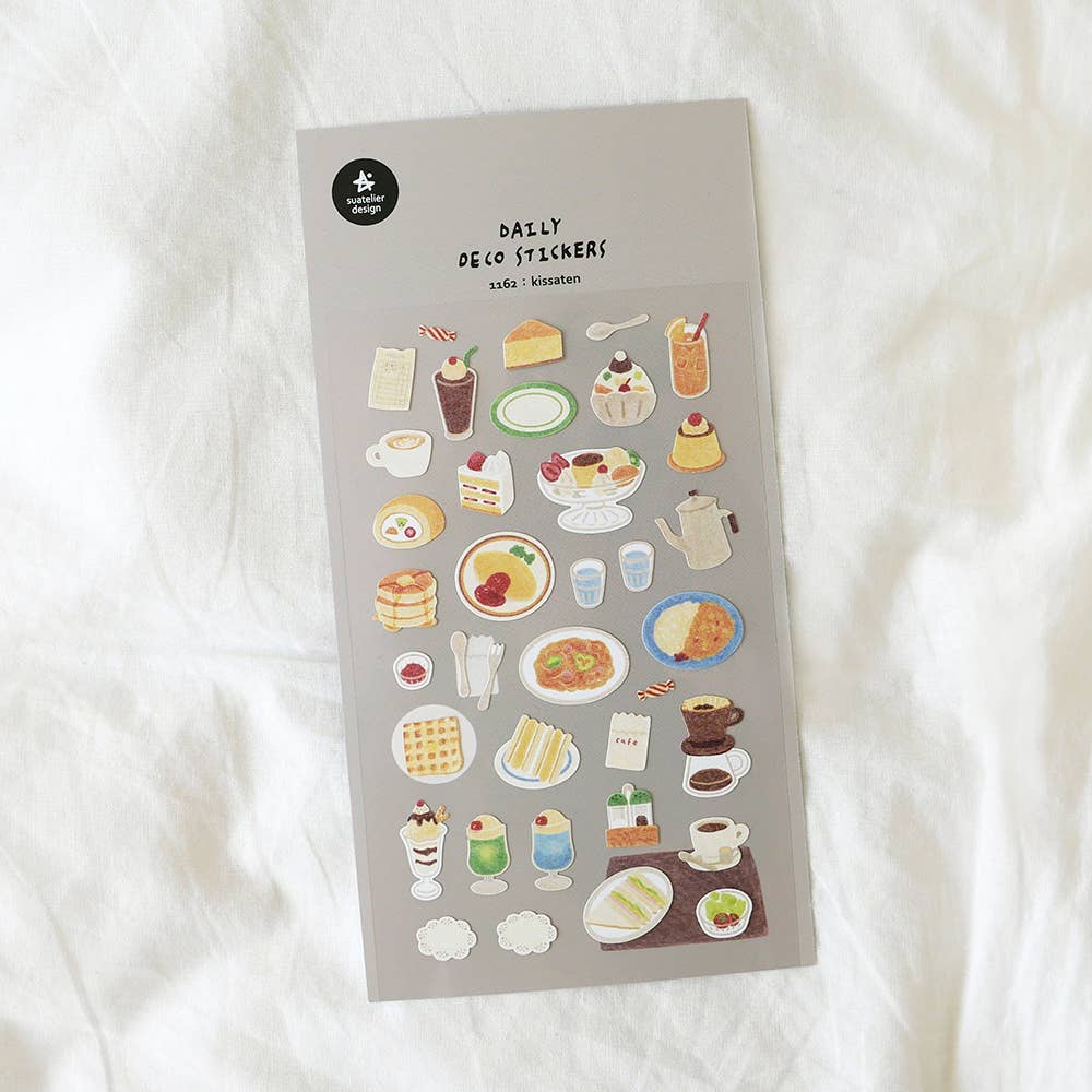 Suatelier Design Daily Deco Stickers - 1162 Kissaten