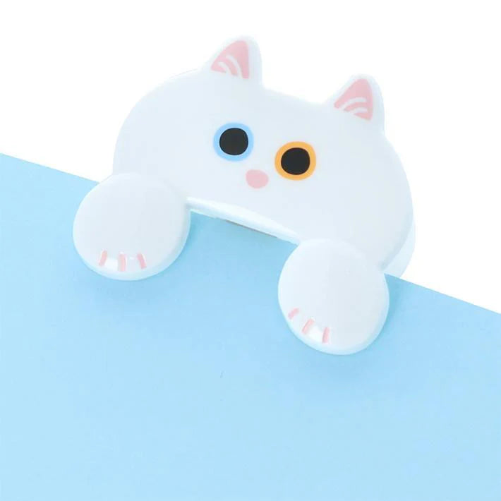 Sun-star Jittome Clips - White cat