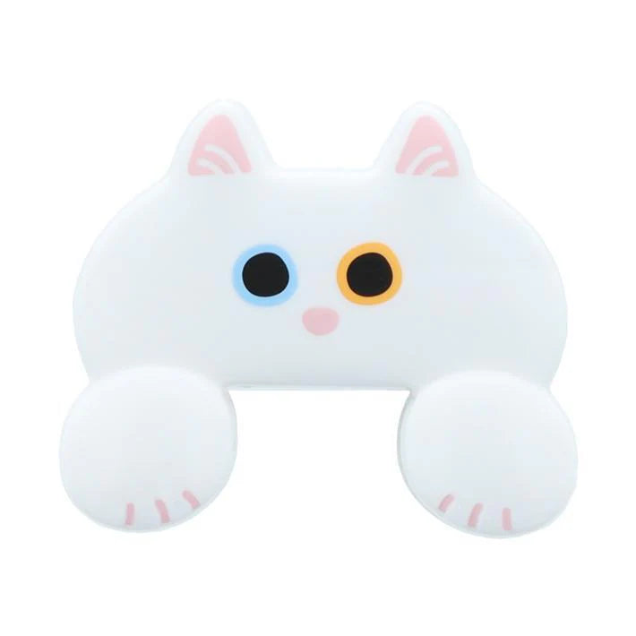 Sun-star Jittome Clips - White cat