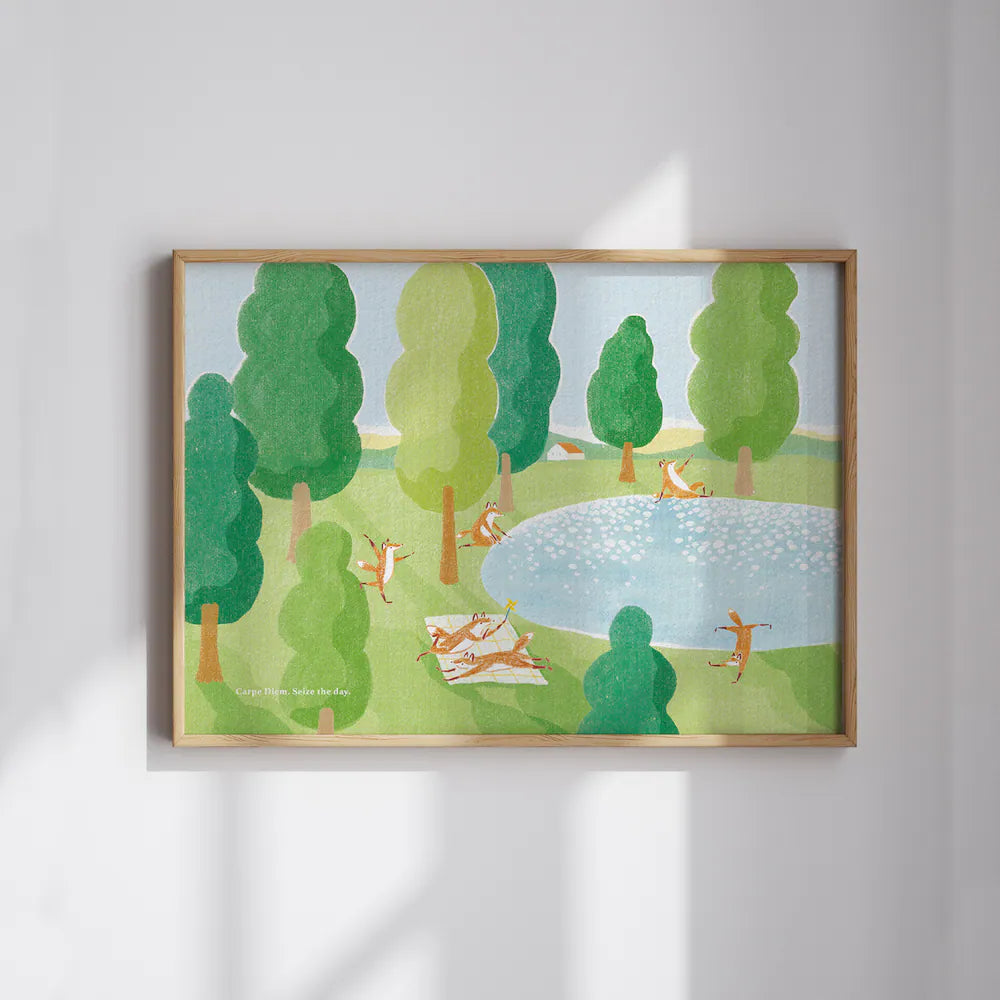 Hello Studio Art Print - Gentle Meadow