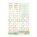 Midori Yuru Log Decoration Sticker - Pattern