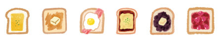 Plus Deco Rush Decorative Tape - Notebook Day Breakfast (Limited Edition)