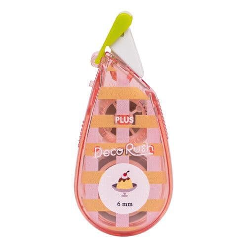 Plus Deco Rush Decorative Tape - Notebook Day Pudding (Limited Edition)