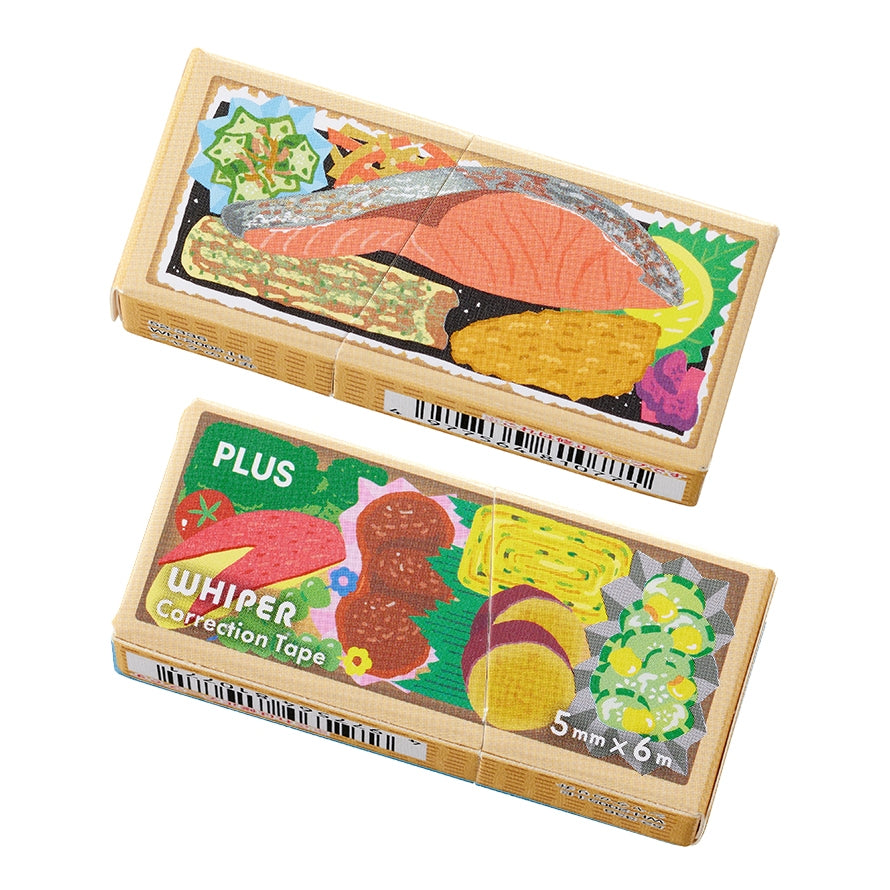 Plus Whiper Correction tapes - Salmon Bento (Limited Edition)